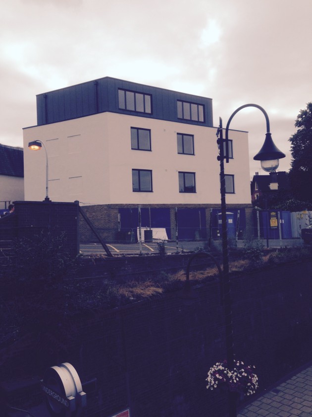 The new block at Snaresbrook Tube